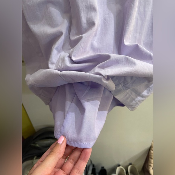 Endless Rose Puff Sleeve Pastel Purple Mini Dress - Picture 7 of 8